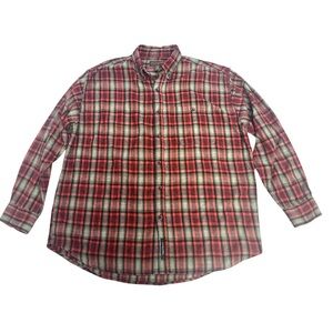 Flyshaker Clothing Co. Men’s Flannel Long Sleeve Shirt Large